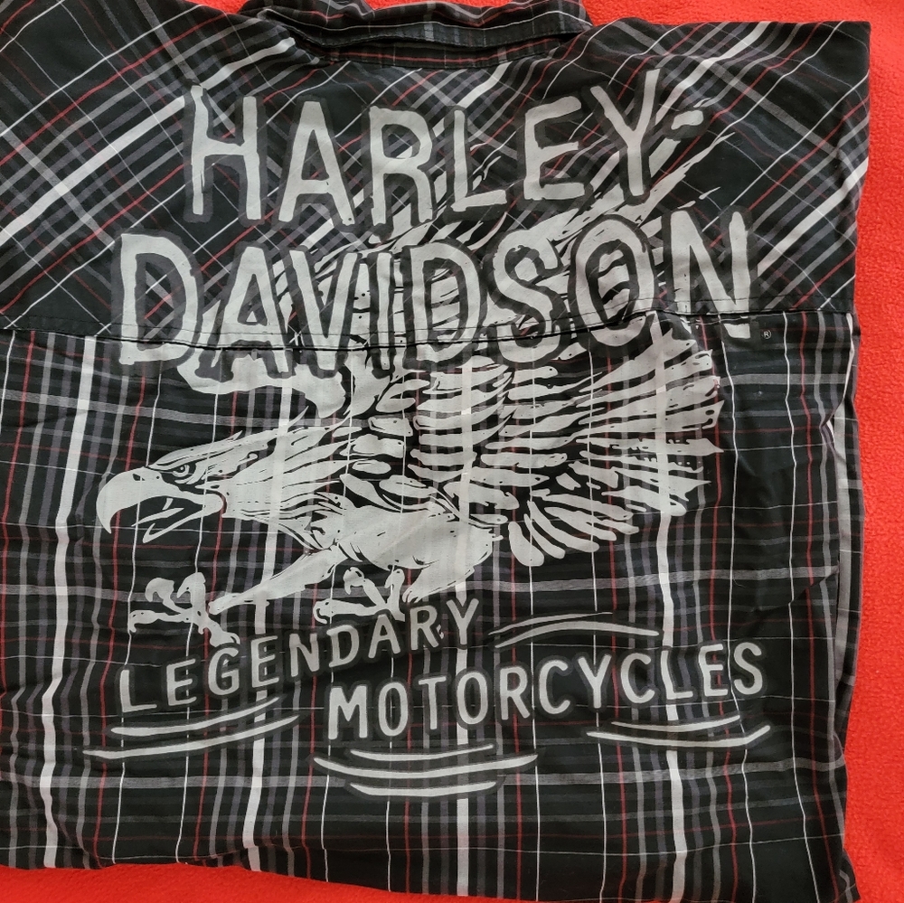 Harley Davidson button up